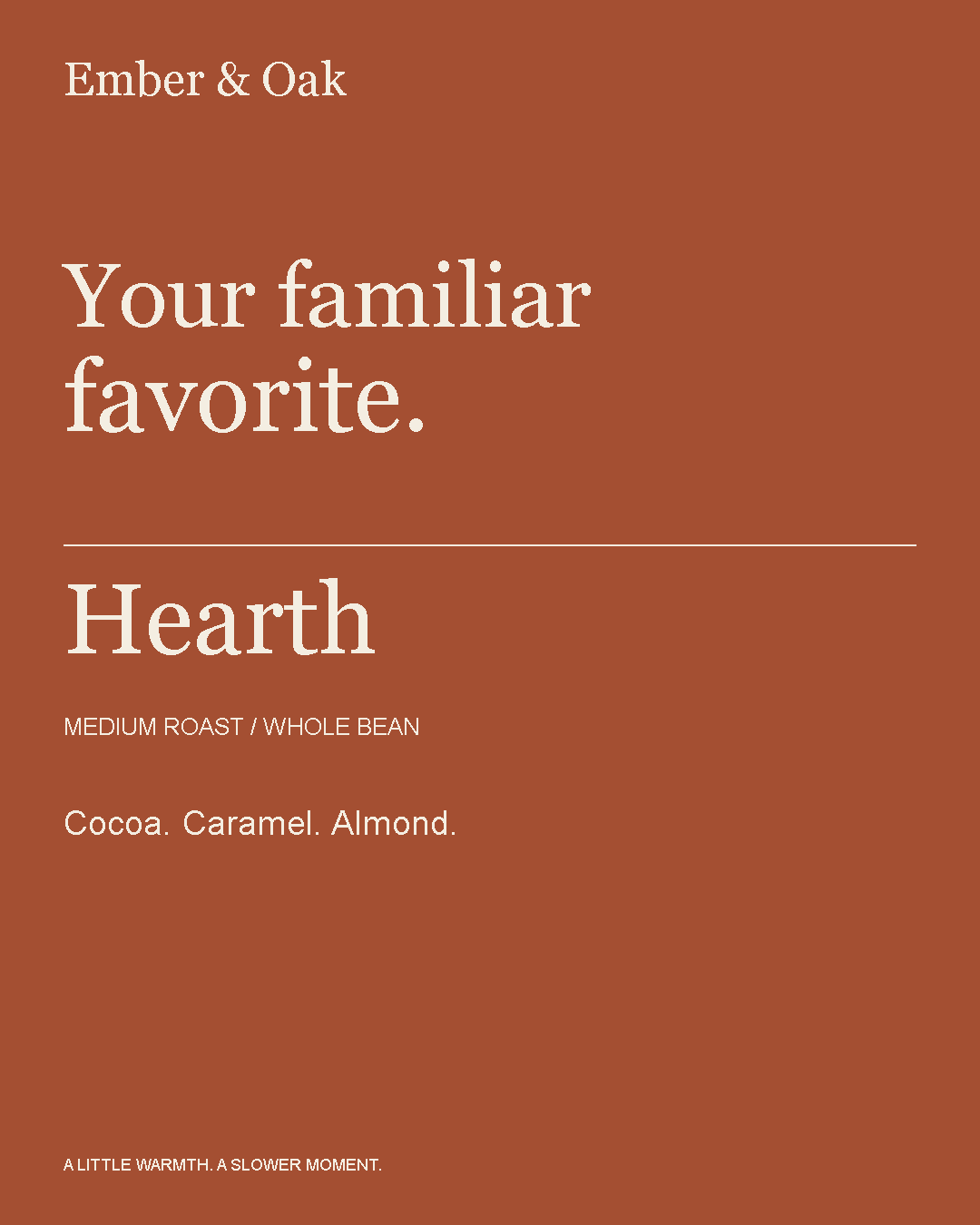 Ember and Oak campaign artwork: hearth