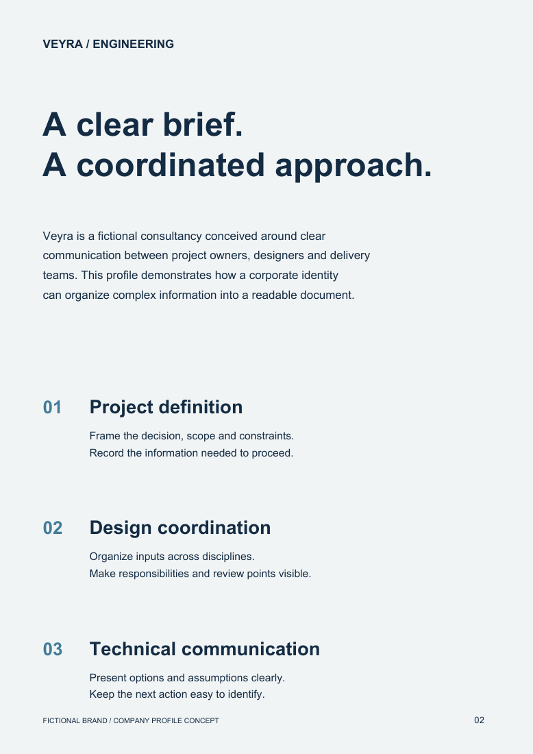 Veyra company profile page 2