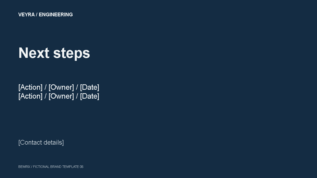 Veyra editable presentation template slide 6